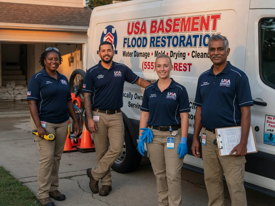 Basement Flood Cleanup company in Amagon, AR