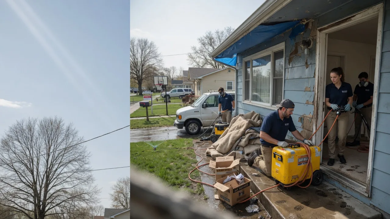 Basement Flood Cleanup in Amagon, AR near me